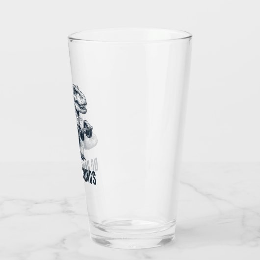 T-Rex doen harde dingen Glas (Links)