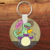 T Rex Drums Sleutelhanger (Voorkant)