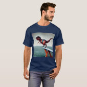 T Rex duiken T-shirt (Voorkant volledig)