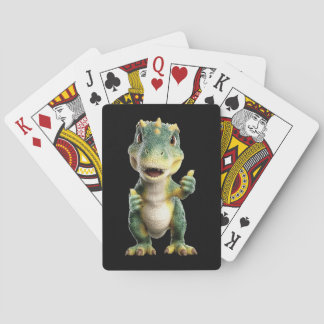 T Rex Duim Omhoog Pokerkaarten