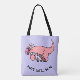 T-Rex Easter Struggle Canvas tas