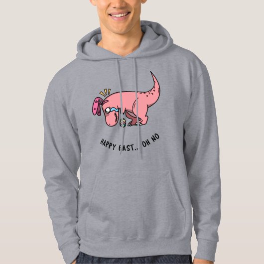 T-Rex Easter Struggle Hoodie (Voorkant)
