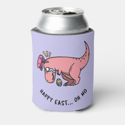 T-Rex Easter Struggle Water Cooler (Blikje Achterkant)