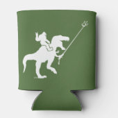 T-rex en bigfoot selfie blikjeskoeler (Achterkant)