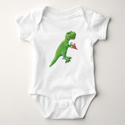 T-Rex en Pizza Romper (Voorkant)