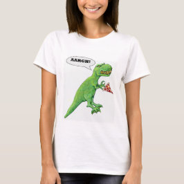 T-Rex en Pizza T-shirt