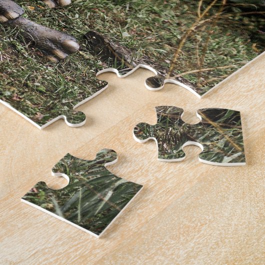 T-Rex en Stegosaurus Legpuzzel (Zijkant)