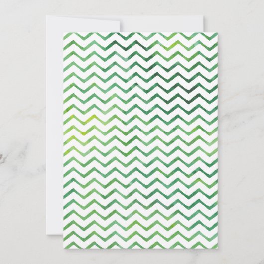 T Rex en Triceratops Dinosaurus Uitnodiging voor v (Achterkant)