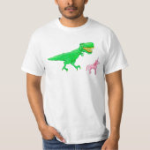 T-Rex en Unicorn T-shirt (Voorkant)