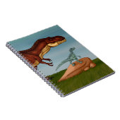 T-Rex en Velociraptor Notitieboek (Rechterzijde)