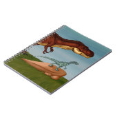 T-Rex en Velociraptor Notitieboek (Linkerzijde)