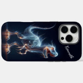 T-rex etherische gloed Case-Mate iPhone case (Achterkant (horizontaal))