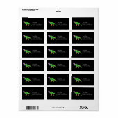 T-Rex Etiket (Full Sheet)