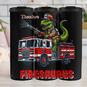 T-Rex Firefighter Design Thermosbeker
