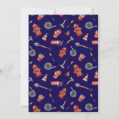 T Rex Fireman Uitnodiging voor 2e verjaardagsfeest (Achterkant)