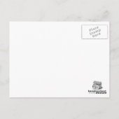 T-rex Flesh-n-Bone, Briefkaart (Achterkant)