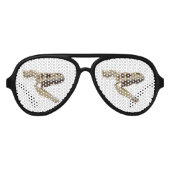 T-rex,_Fun_Party_Sunbril. Aviator Zonnebril (Voorkant)