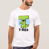 T-Rex Funny Alphabet Dinosaur Pun T-shirt (Voorkant)