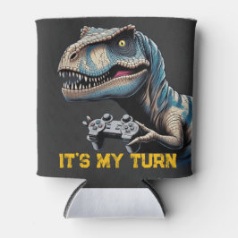 T-Rex Gamer It’s My Turn Design Blikjeskoeler