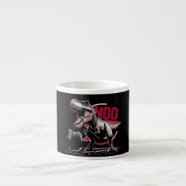 T-Rex Gamer Woede Niet Meer Design Espresso Kop