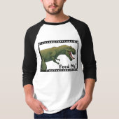 T-Rex Geef me eten! dinosaurus Tyrannosaurus T-shirt (Voorkant)