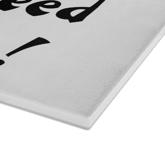 T-Rex Geef me eten! dinosaurus tyrannosaurus-tabel Snijplank (Hoek)