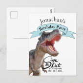 T Rex, Gefeliciteerd Jongen Briefkaart (Voorkant / Achterkant)