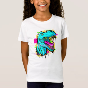 T Rex Geweldige Neon T Shirt