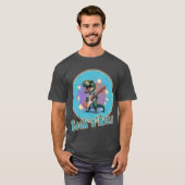 T-Rex Gitaar spelen - Rock'n'Roar T-shirt (Voorkant volledig)