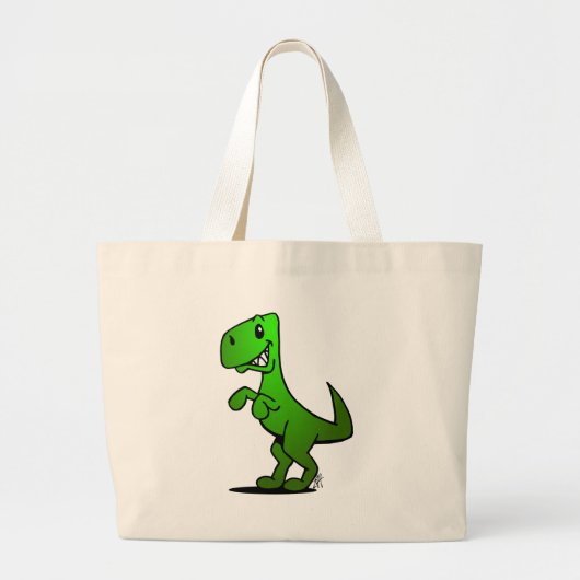 T-Rex Grote Tote Bag (Voorkant)