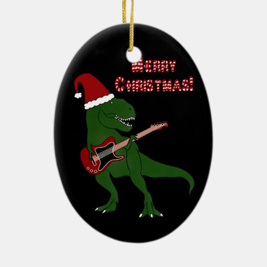 T-Rex Guitar Ornament (Achterkant)