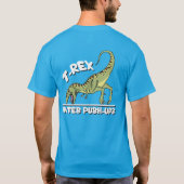 T-Rex haat druppeltjes T-shirt (Achterkant)