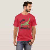 T-Rex haat druppeltjes T-shirt (Voorkant volledig)