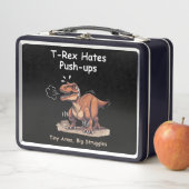 T-Rex haat push-ups: kleine armen, grote strijd (In situ)