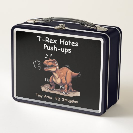 T-Rex haat push-ups: kleine armen, grote strijd (Voorkant)