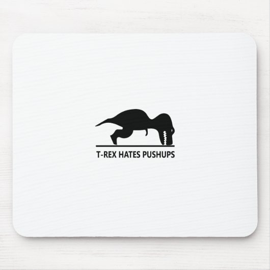 t-rex haat pushups.ai muismat (Voorkant)