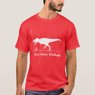 T-Rex haat Wallballen T-shirt