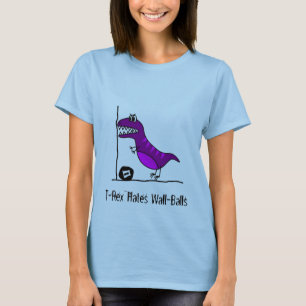 T-Rex haat Wallballen T-shirt