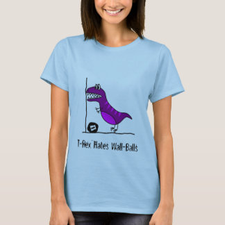 T-Rex haat Wallballen T-shirt