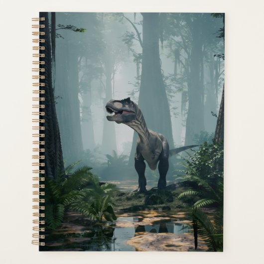 T-Rex Handdoek Planner (Voorkant)