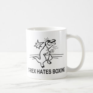 T Rex Hates Boxing Koffiemok
