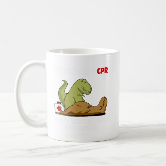 T-REX HATES CPR-MOK KOFFIEMOK (Links)