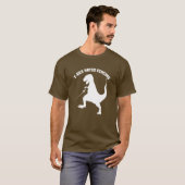 T-Rex Hates Fencing T-Shirt (Voorkant volledig)