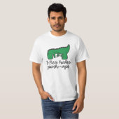 T-Rex hates push-ups T-shirt (Voorkant volledig)