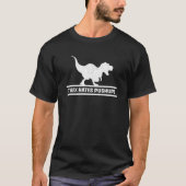 T-Rex Hates Pushups T-shirt (Voorkant)