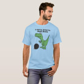 T-rex Hates Wall Ball T-shirt (Voorkant volledig)