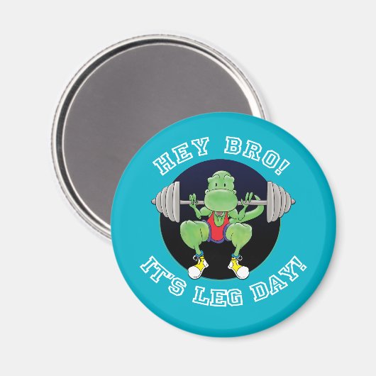 T-Rex. Hé makker, het is Been Day! Magneet (Voorkant / Achterkant)