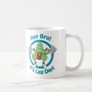 T-Rex. Hey Bro! Het is Beenendag! Koffiemok
