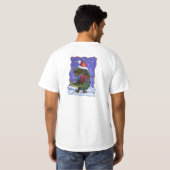 T Rex Holiday T-shirt (Achterkant volledig)