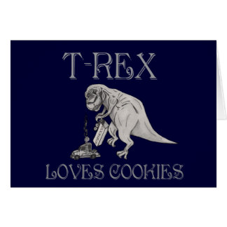 T-Rex houdt van koekjes